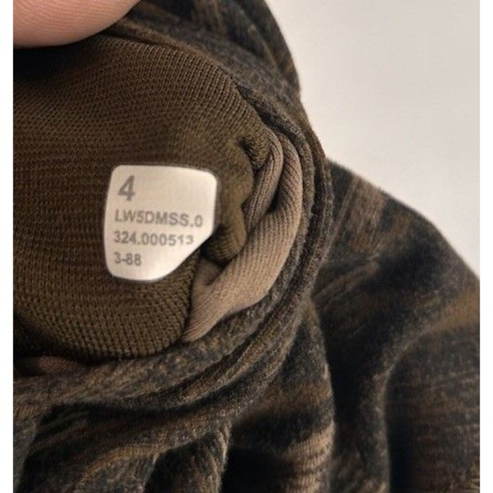 Lululemon Align High-Rise Lined Pant 25" True Leopard Max Brown Size 4 W5DMSS - Picture 4 of 7